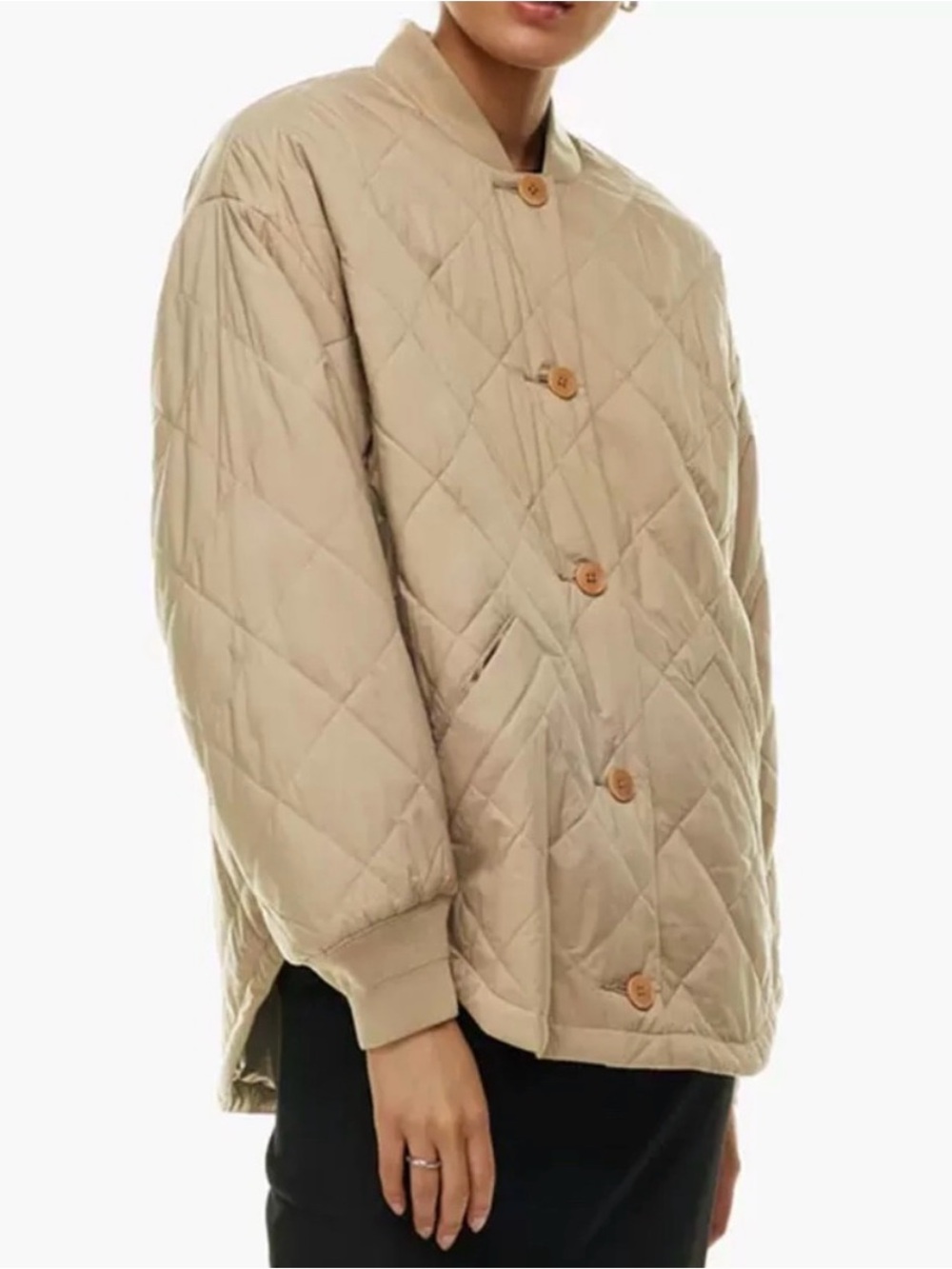 Aritzia Wilfred New Pavant Quilted Jacket | Medium